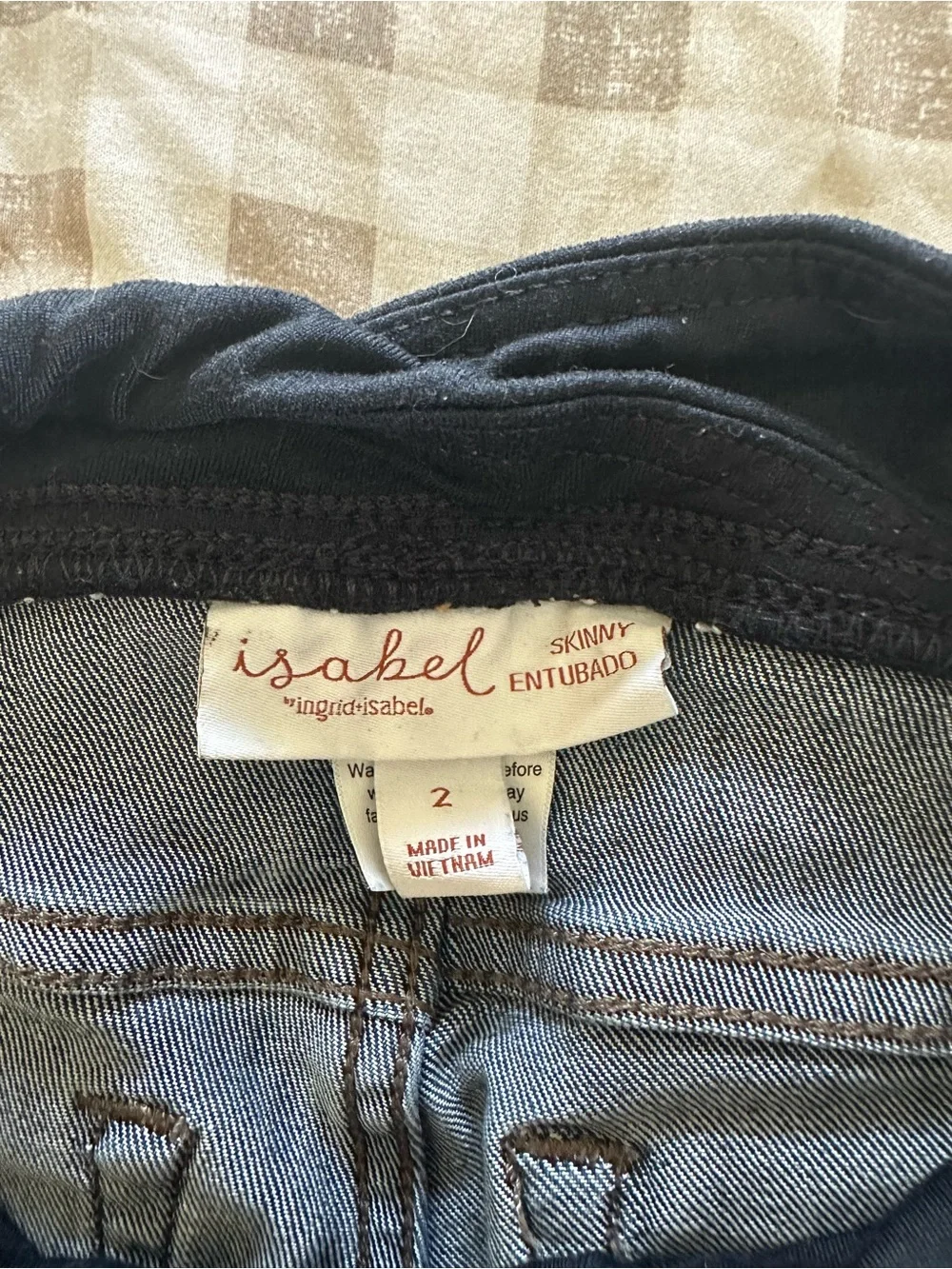 Dark Blue Maternity Skinny Jeans